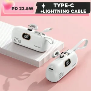 Portable Mini Power Bank  Compatible With most smart phones