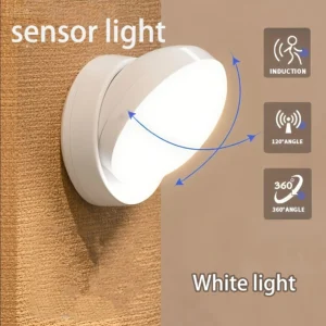 360 ° rotatable induction night light